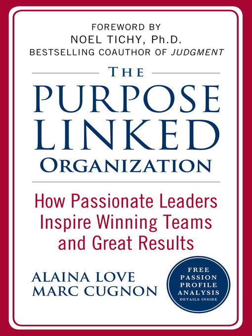 Cover image for The Purpose Linked Organization